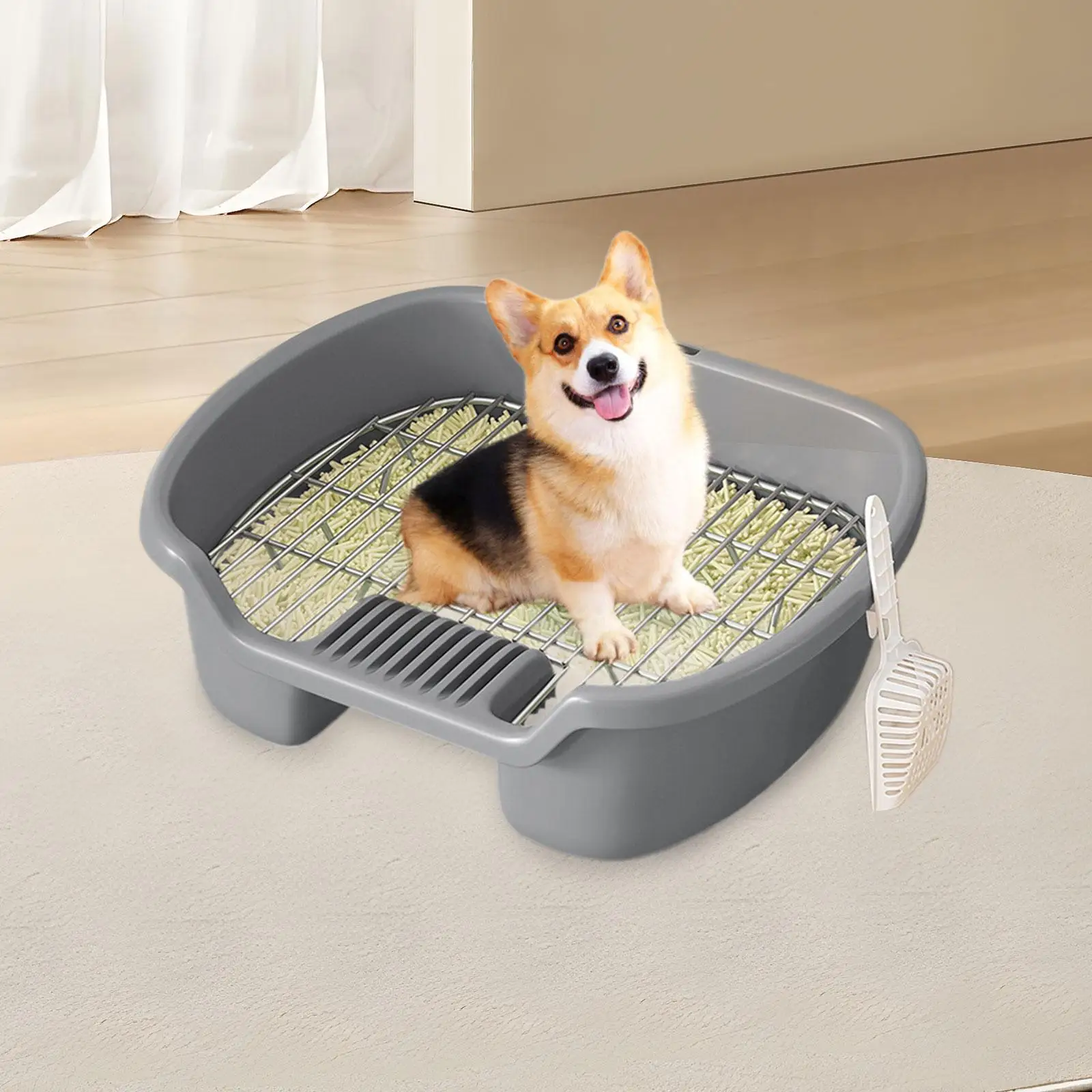 Pet Training Toilet Training Pads Holder Mesh Grids Toilet Pet Litter Pan