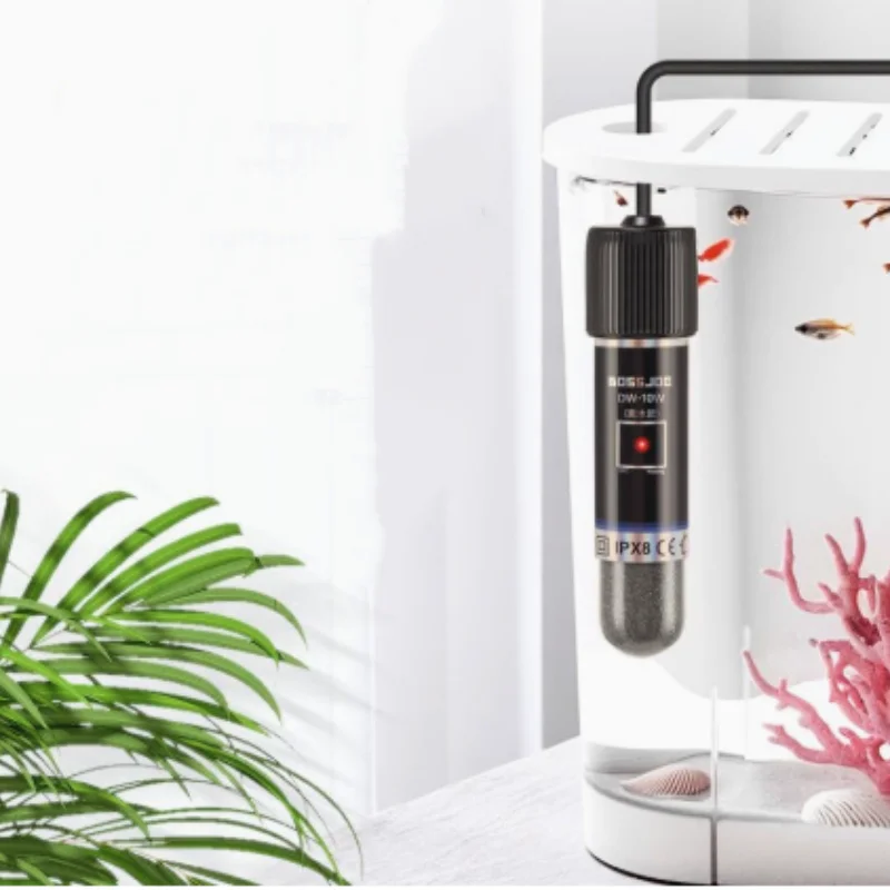 Mini varilla calefactora para acuario USB, calentador de termostato sumergible de 10W para pecera pequeña que mantiene 26 ° C Temperatura constante