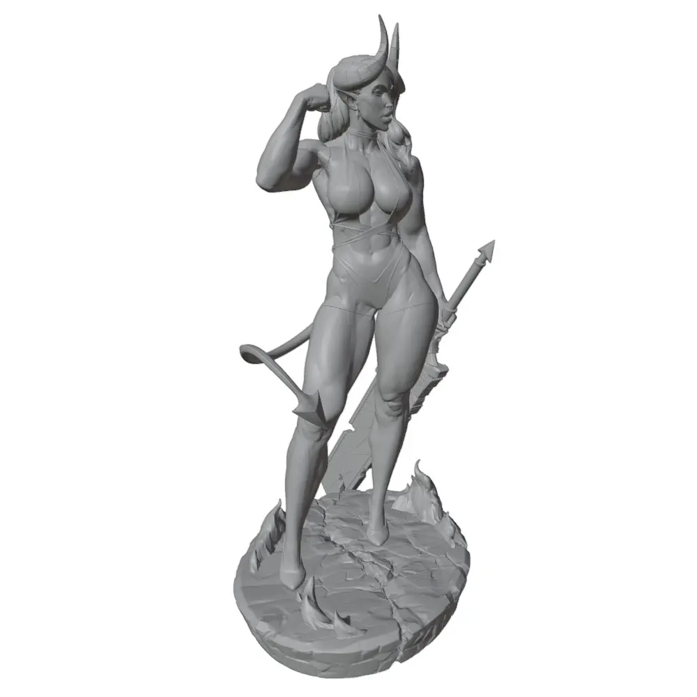 Miniatura de Anime 1/24 – Figura decorativa GK sin pintar - imagen 3