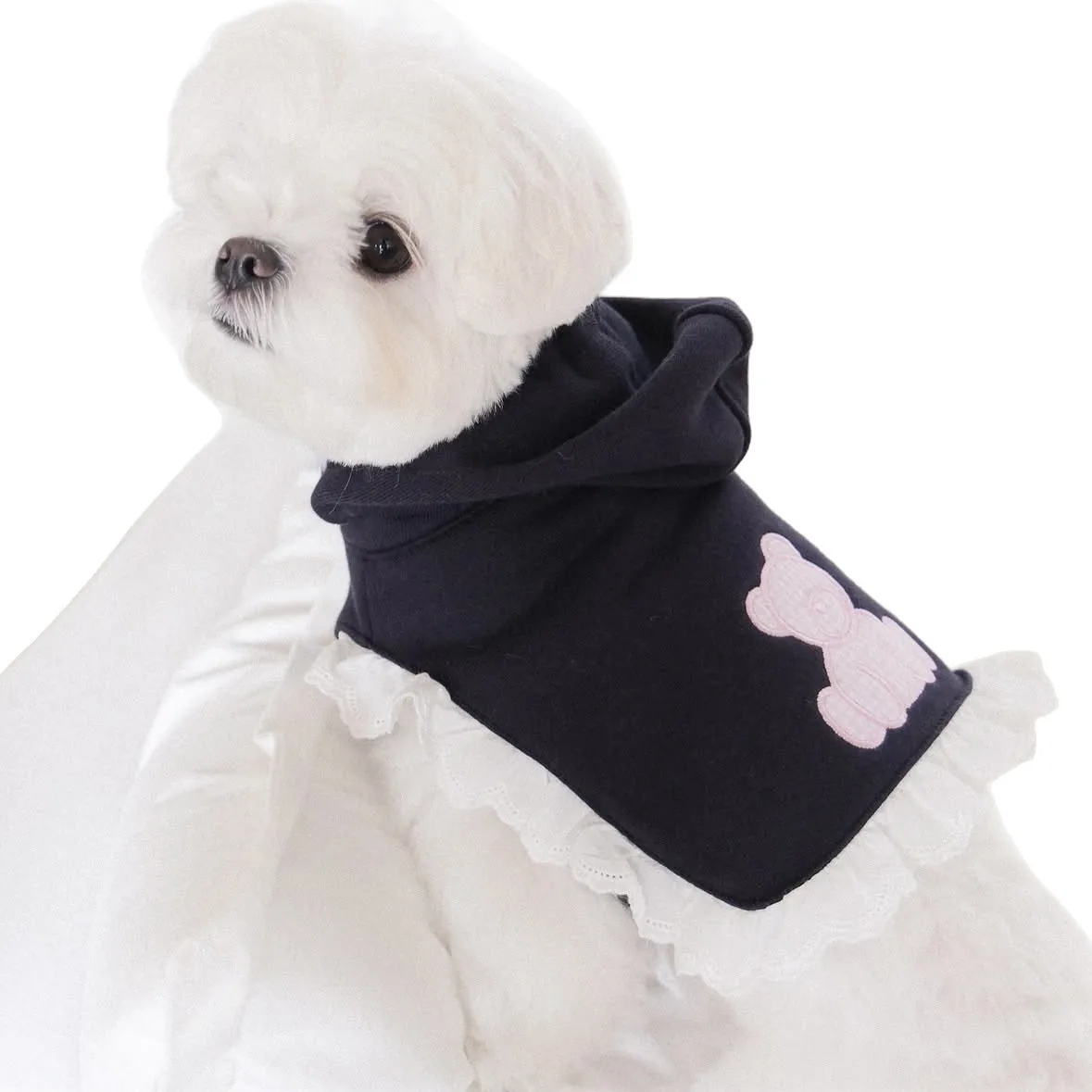 Sudadera con capucha oso de peluche para gatos y perros pequeños - imagen 5