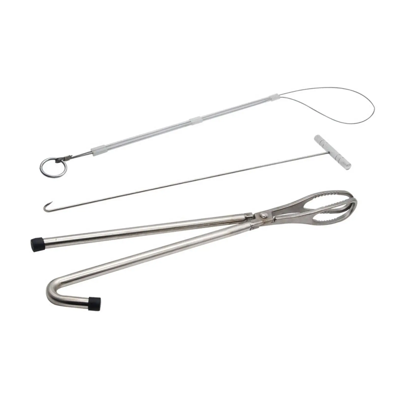 3Pcs Pig Midwifery Tools Kit Stainless Steel Easy to Use Accessories Durability Sturdy Equipment Tool for Goat Cow