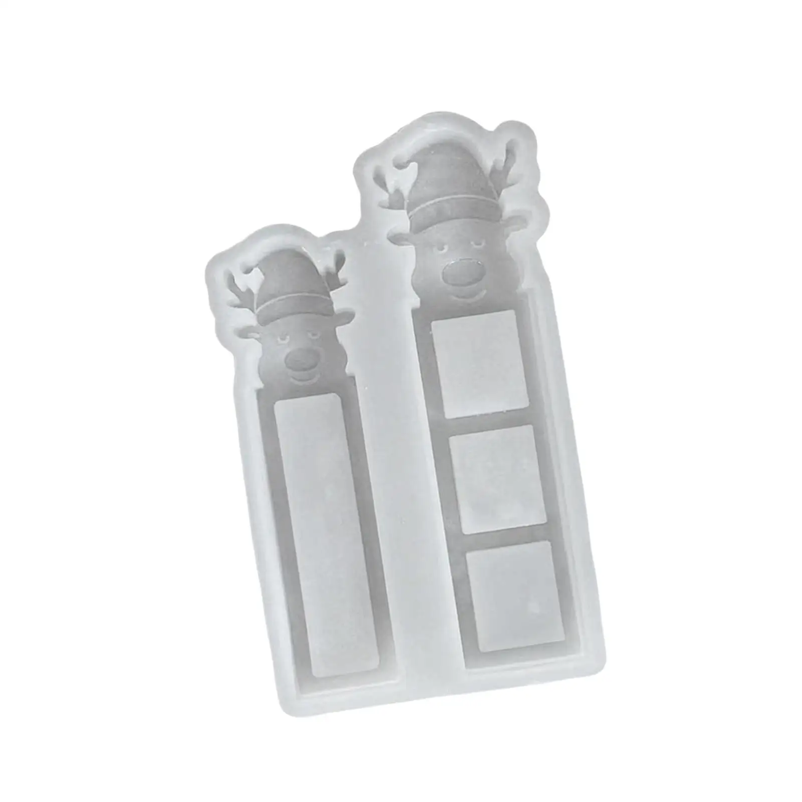 Modelo de vela navideña para hacer velas, regalo hecho a mano, decoración navideña para el hogar, adorno navideño para jabón y yeso - imagen 2