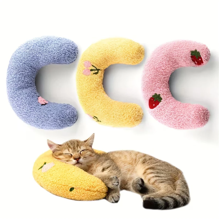 Almohada en U para perros pequeños y gatos – Protector de cuello lavable - imagen 4