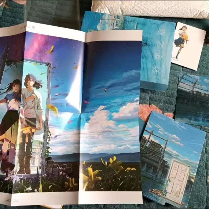 Suzume no tokimari-Libro de película de animación japonesa, novela oficial, Suzume, Munakata, Sota, versión china, nuevo - imagen 4
