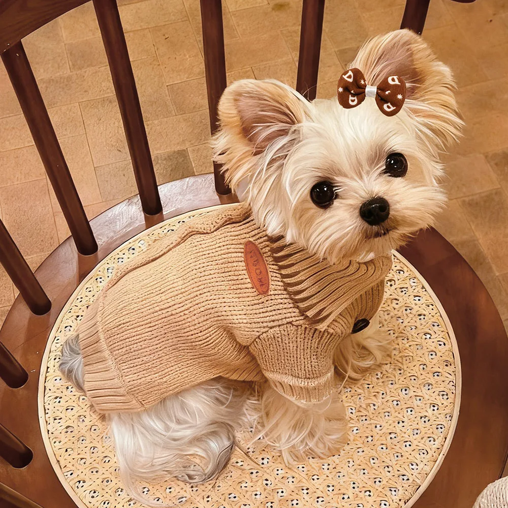 50 Uds. De lazos bonitos a la moda para perros pequeños, lazos para el pelo para cachorros, bandas de goma para perros, accesorios de aseo para mascotas para perros pequeños - imagen 2