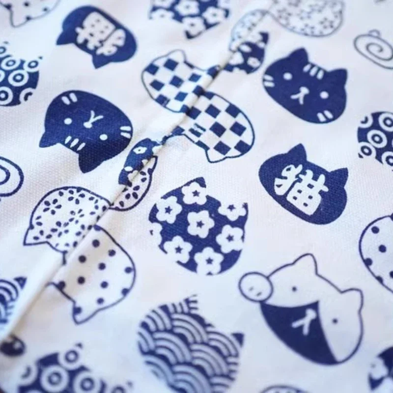 Caja de arena para mascotas, cortina de puerta desodorante, protección de polvo, privacidad, bolsa de basura de inodoro para gatos, suministros para mascotas, productos impermeables de algodón - imagen 2