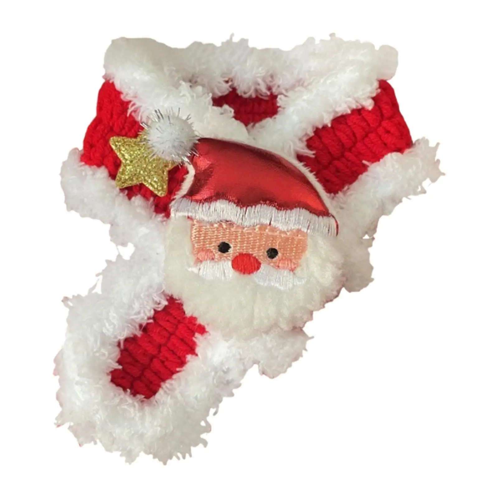 Pet Winter Neck Warmer Neckerchief Cute Dog Winter Scarf for Small Dogs Cats