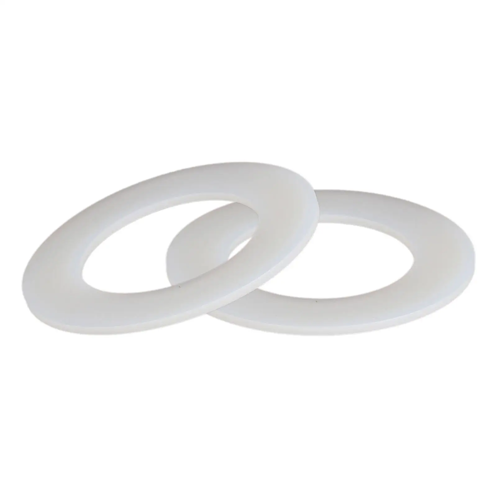 2 piezas de anillos de sellado para inodoro, arandelas, piezas de reparación, piezas de mantenimiento de tapón impermeable
