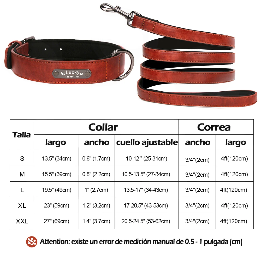 Collar para perro pitbull