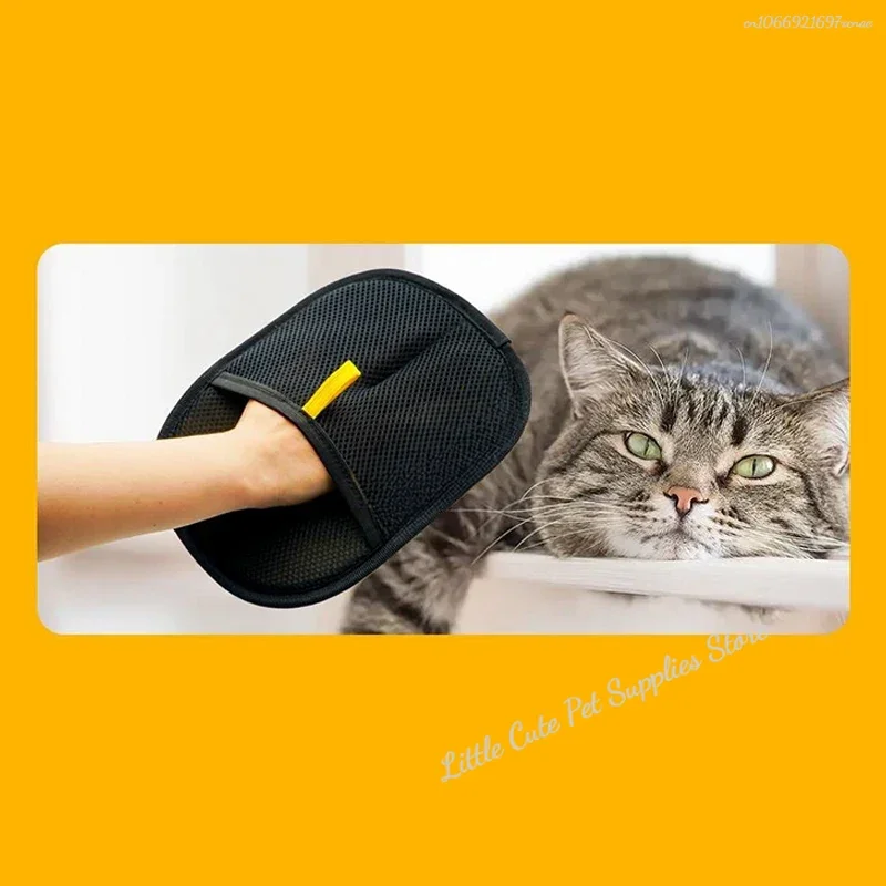 Guante de aseo para gatos y perros - Cepillo electrostático multiuso - imagen 4
