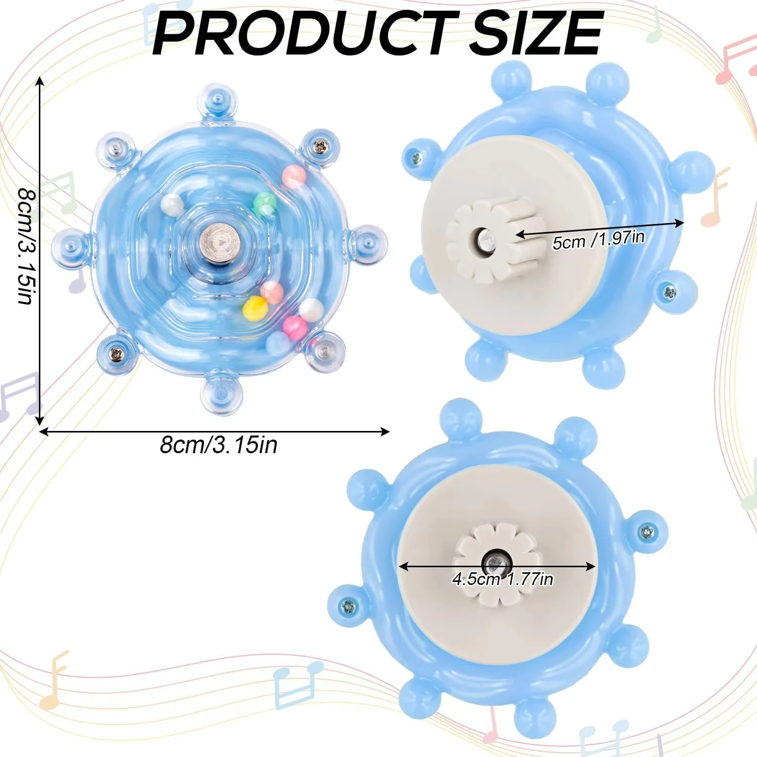 Juguete interactivo para loros, jaula para pájaros, dispensador giratorio de golosinas, para estimulación y entretenimiento Mental