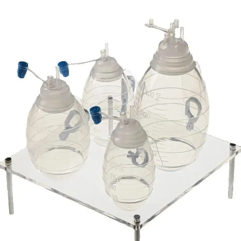 Depósito Silicona - Vista principal conjunto 10 unidades