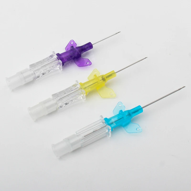 50 Uds I. V. Cánula con tapa Heparin 22G 24G 26G catéter de infusión intravenosa desechable consumibles veterinarios - imagen 4