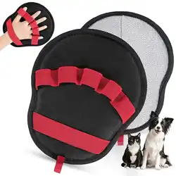 Guantes reutilizables para quitar el pelo y perros con cepillo mágico estático de 5 dedos, adecuados para muebles, alfombras, ropa, adhesivo estático