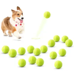 Pelotas de tenis para perros pequeños – Compatibles con lanzadores automáticos
