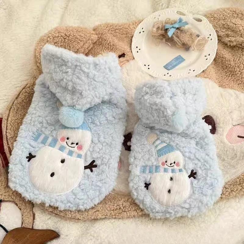 Sudadera de lana con capucha – Abrigo para gato y perro pequeño