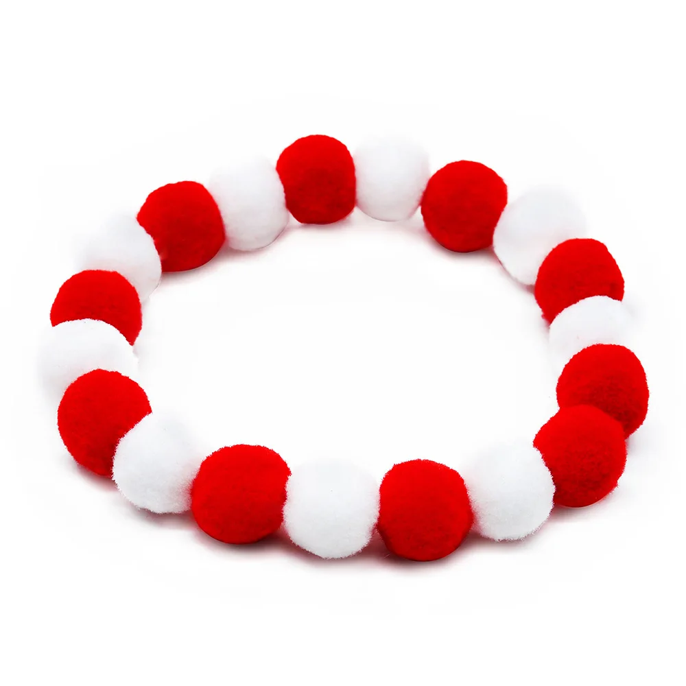 Collar Navideño para Perros - Material de algodón suave y cómodo