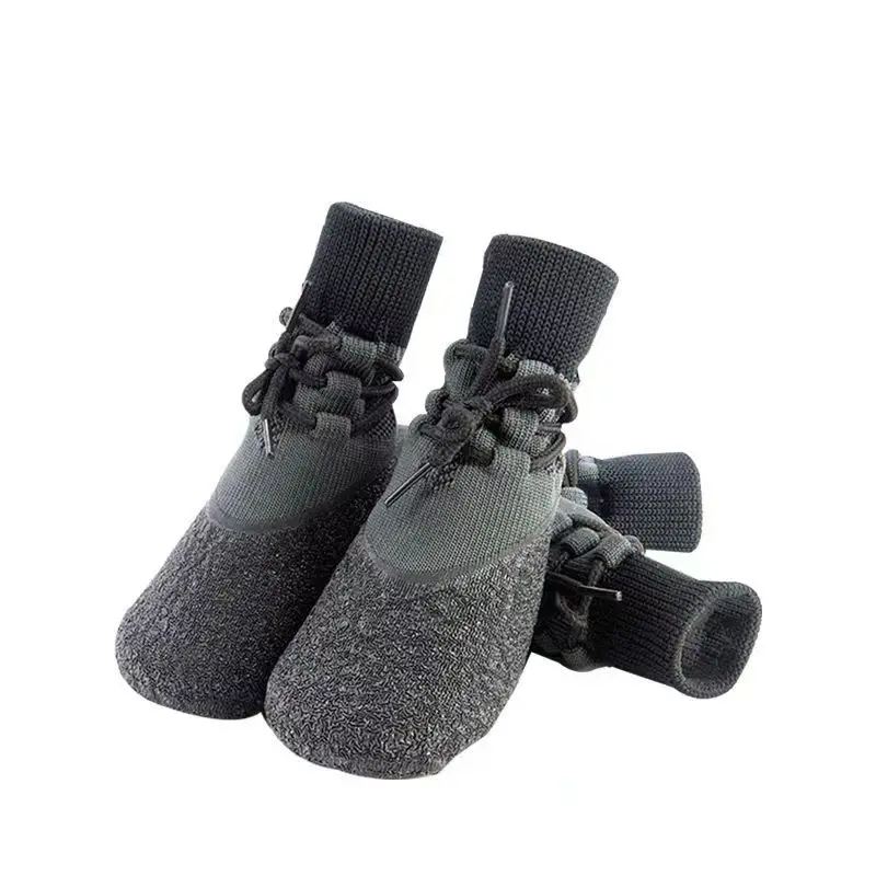 Zapatos Reflectantes para Perros y Gatos, Botas de Exterior, Impermeables, Antideslizantes, Protector de Patas, Calcetines para Perros Pequeños, Razas Grandes - imagen 2