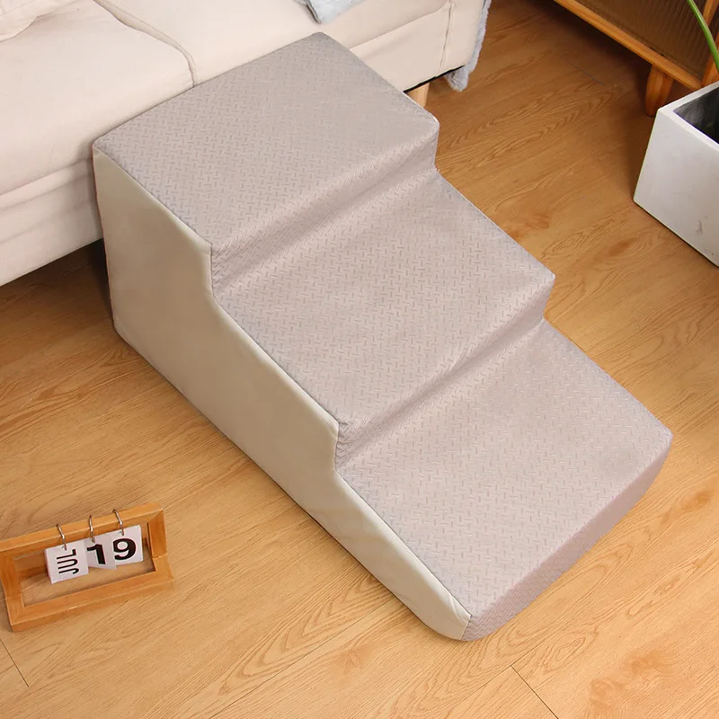 Escaleras antideslizantes de cuero para perros, extraíbles y lavables - imagen 2