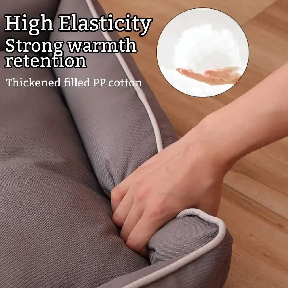 Estera de cama grande impermeable para perros, cojín suave y grueso para sofá para perros pequeños, cama para gatos, accesorios para perrera para perros resistentes a mordeduras - imagen 2
