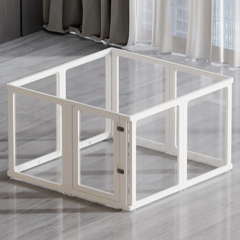 Corral portátil para perros de interior - recinto transparente - imagen 2