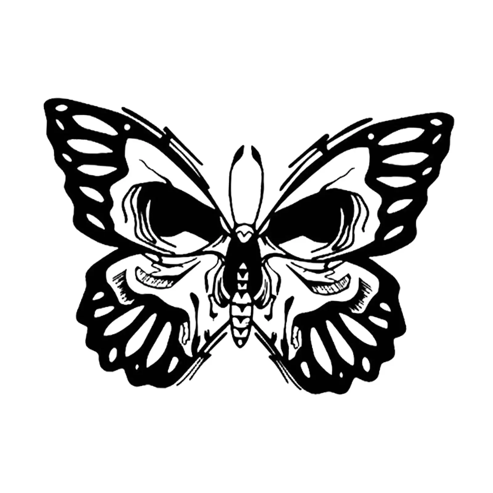 Mariposa metálica de pared: decoración para gatos y perros - imagen 4