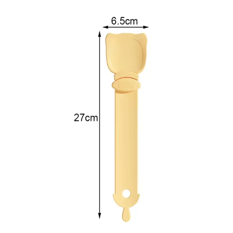 Cuchara dispensadora para comida húmeda de gatos – Mango largo - imagen 5