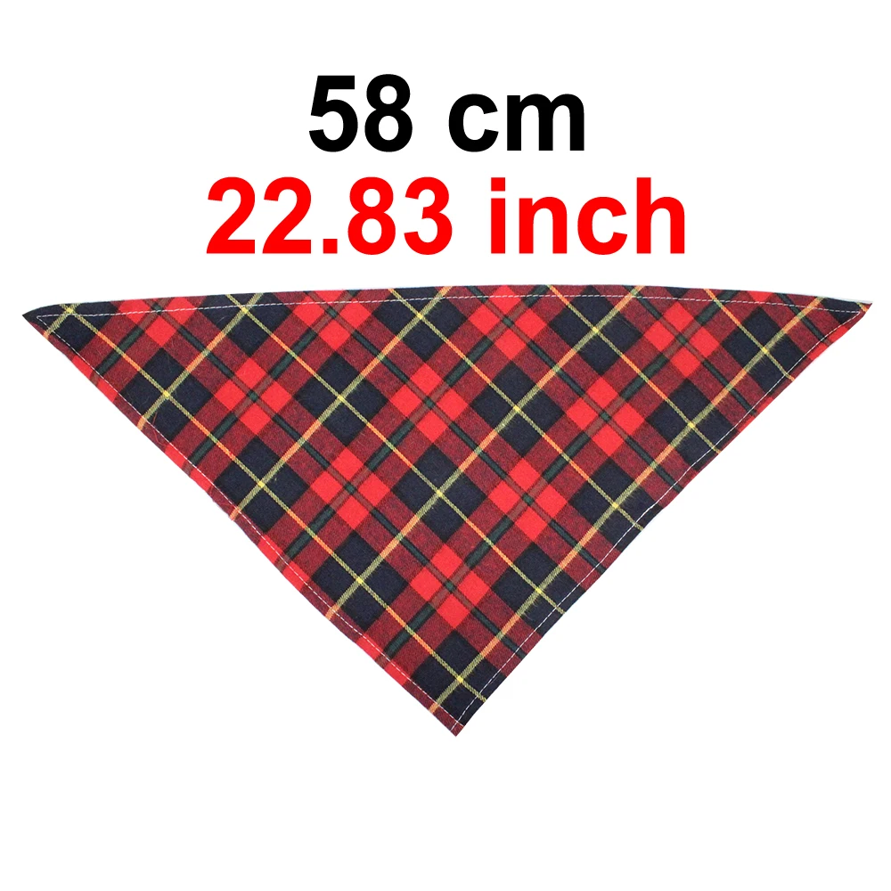 Bandanas de algodón para perro y gato, babero Triangular, bufanda de cuello, accesorio para cachorro, regalo de cumpleaños - imagen 2