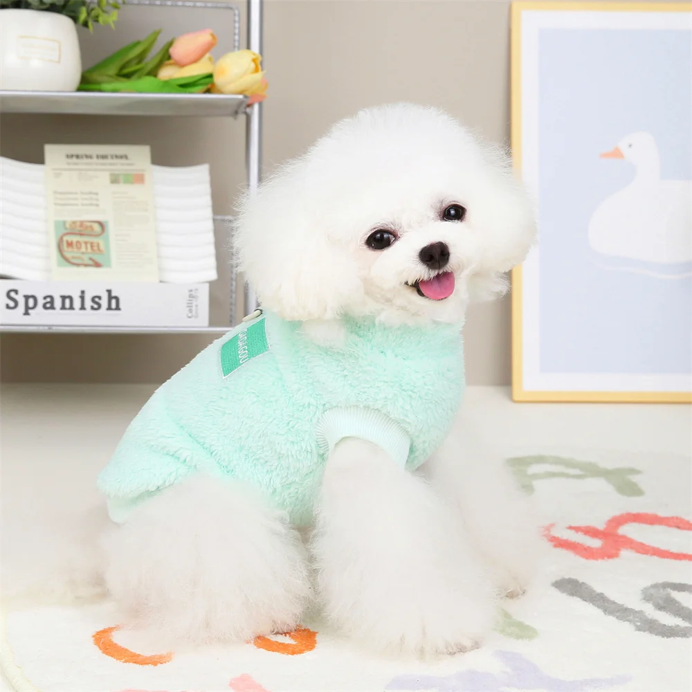 Comparación de tallas del abrigo para perros