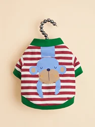 Camiseta a rayas para perros – Cómoda y ligera para verano