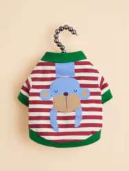 Camiseta a rayas para perros – Cómoda y ligera para verano