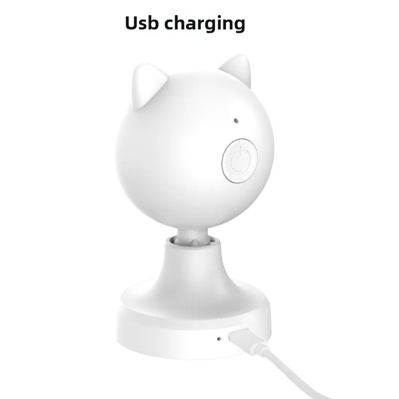 Juguete láser inteligente automático para perros y gatos, láser LED interactivo con carga USB, Teaser para gatos de interior, accesorios de juguete electrónico, productos para mascotas - imagen 5