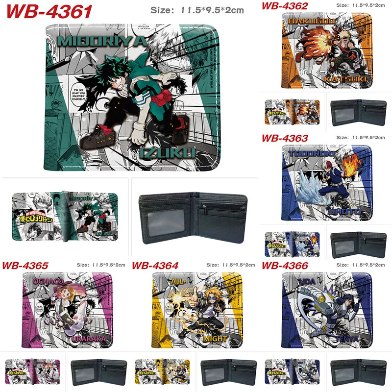 Cartera monedero cosplay My Hero Academia – Monedero anime kawaii Deku - imagen 2