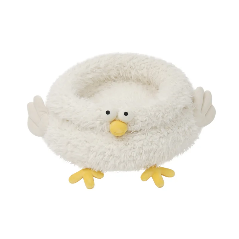 Cama con diseño de pollo para gatos y perros pequeños