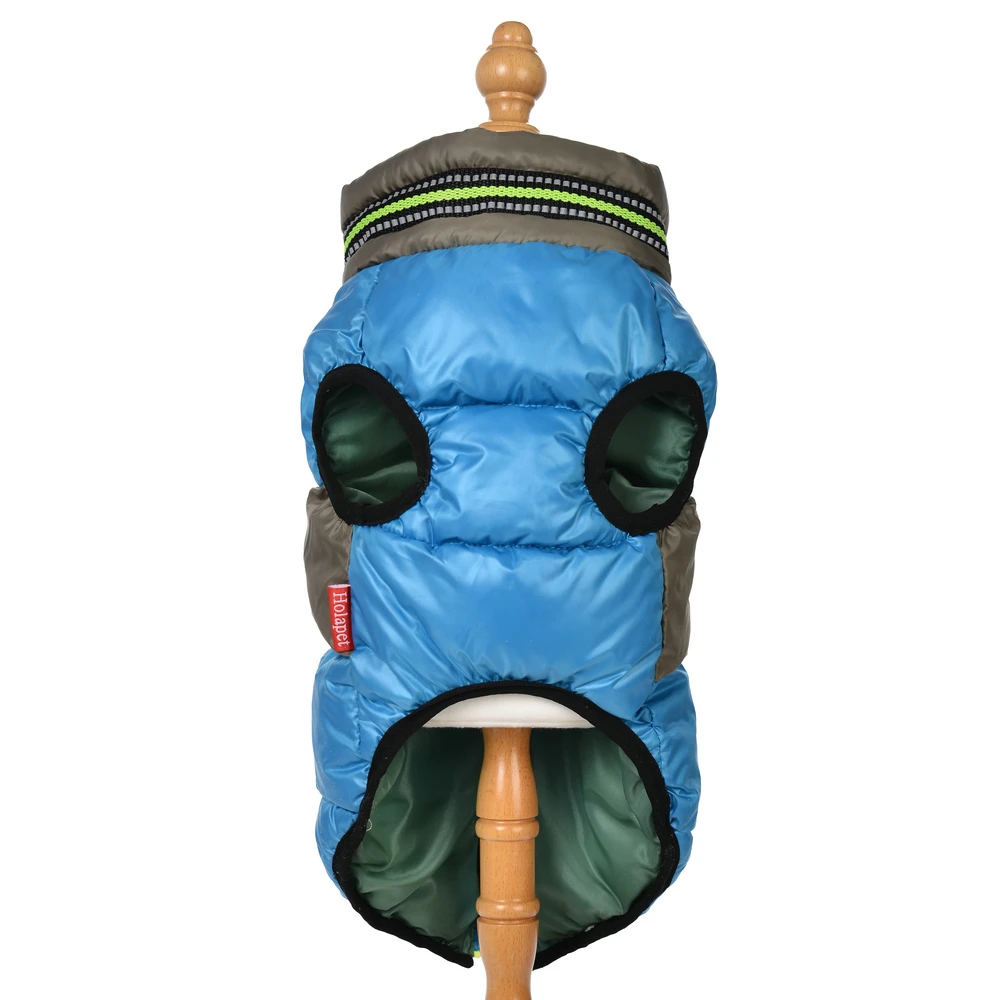 Chaleco cálido para perro, abrigo para gato de invierno con cremallera, chaqueta impermeable para cachorros al aire libre, trajes para mascotas a prueba de viento para perros pequeños, gato, Chihuahua - imagen 5