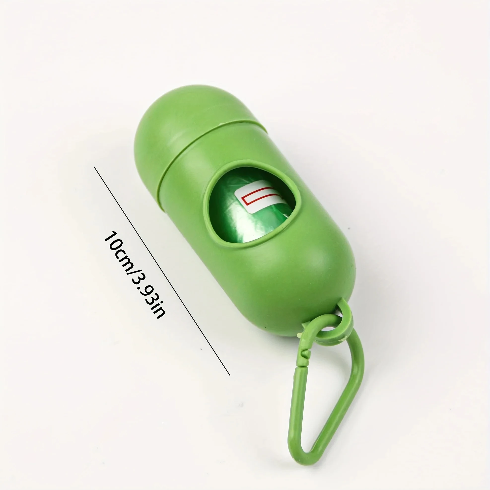 Bolsas para caca de perro con dispensador y Clip de correa, bolsas de residuos perfumadas leves para una fácil limpieza - imagen 2