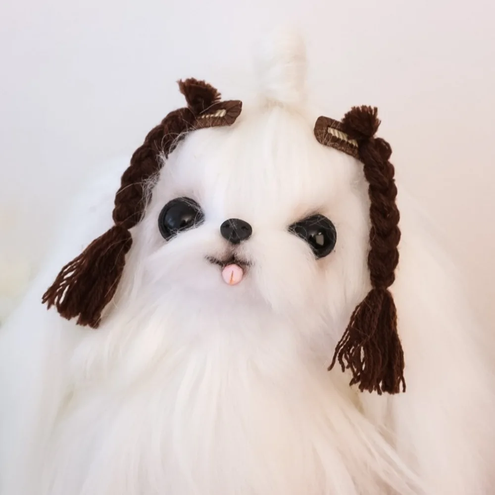 Pinzas con trenza postiza para gatos y perros pequeños - imagen 5