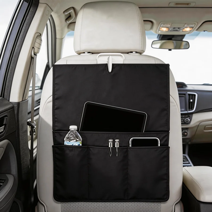 Funda bandeja trasero organizador para viaje con perros y gatos