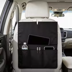 Funda bandeja trasero organizador para viaje con perros y gatos