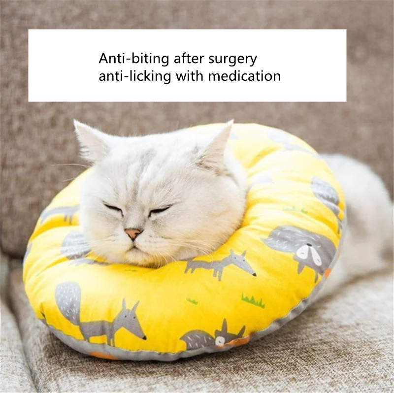 Collar de flor de Sol para mascotas, Collar de gato y perro, suave, antilaminación, protección para el cuello, recuperación de heridas, accesorios para cachorros - imagen 2