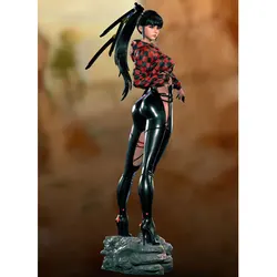 Kit resina gris impresa 3D miniatura chica sexy sin montar ni pintar