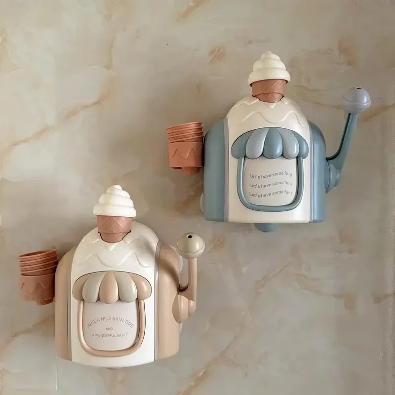 Máquina para hacer espuma de helado, juego de juguetes para el baño, habilidades motoras finas, Gel de ducha, espumador para niños, niñas, niños de 4 a 8 años, juguete de baño de agua - imagen 3
