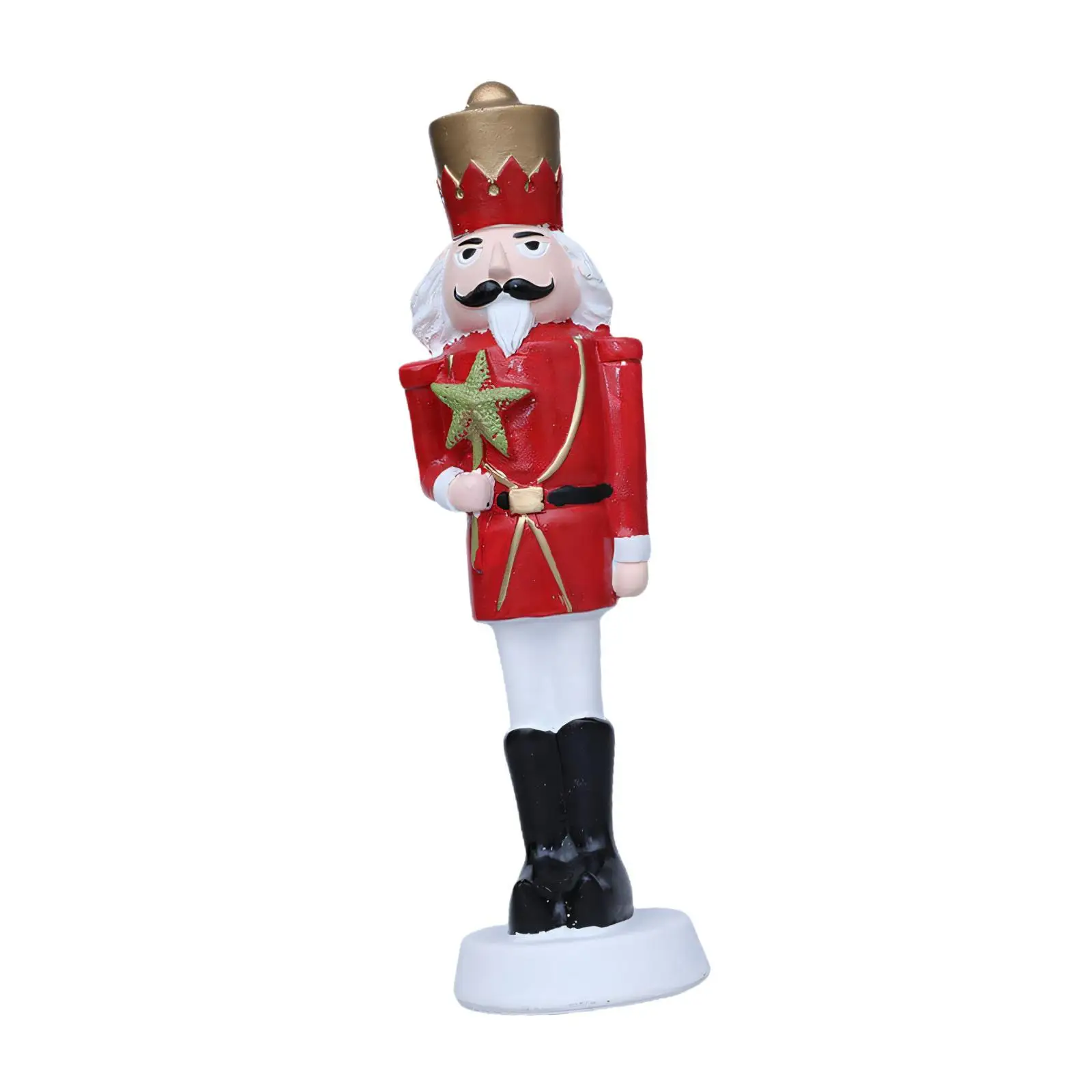 Christmas Nutcracker Figurine Christmas Decorations Versatile Resin Crafts Xmas Ornament Statue for Xmas Fireplace Shelf Desktop Christmas Nutcracker Figurine Christmas Decorations Versatile Resin Crafts Xmas Ornament Statue for Xmas Fireplace Shelf Desktop