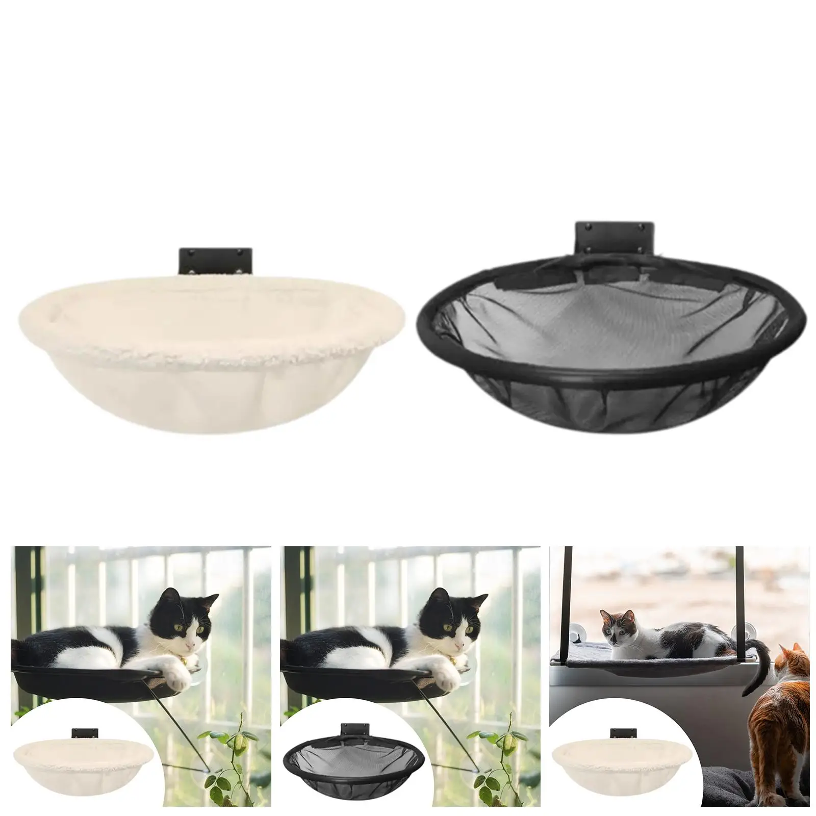 Cat Hammock platforms Modern Cat Bed for Lounging Playing Easy Installation