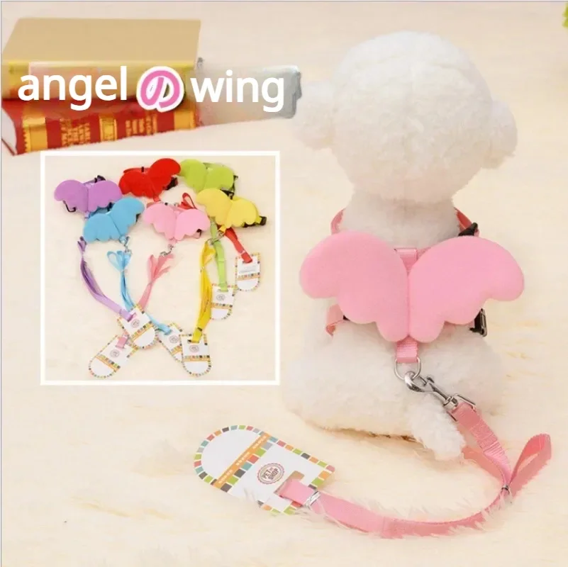 Cuerda de tracción para perro, Collar táctico con alas de Ángel, arneses militares, reflectantes, transpirables - imagen 4