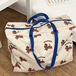 Bolsa de almacenamiento de edredón de gran capacidad • Organizador de equipaje de viaje impermeable • Bolsa de almacenamiento de ropa para el hogar