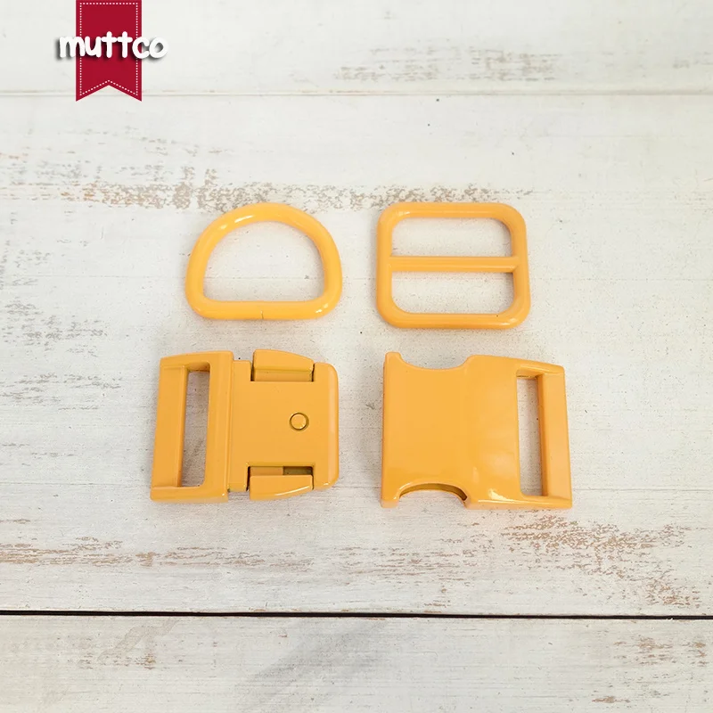 50 unids/lote DIY accesorios para Collar de perro y gato hebilla de Metal hebilla ajustable anillo en D para correas de 20mm-25mm varios colores disponibles - imagen 3