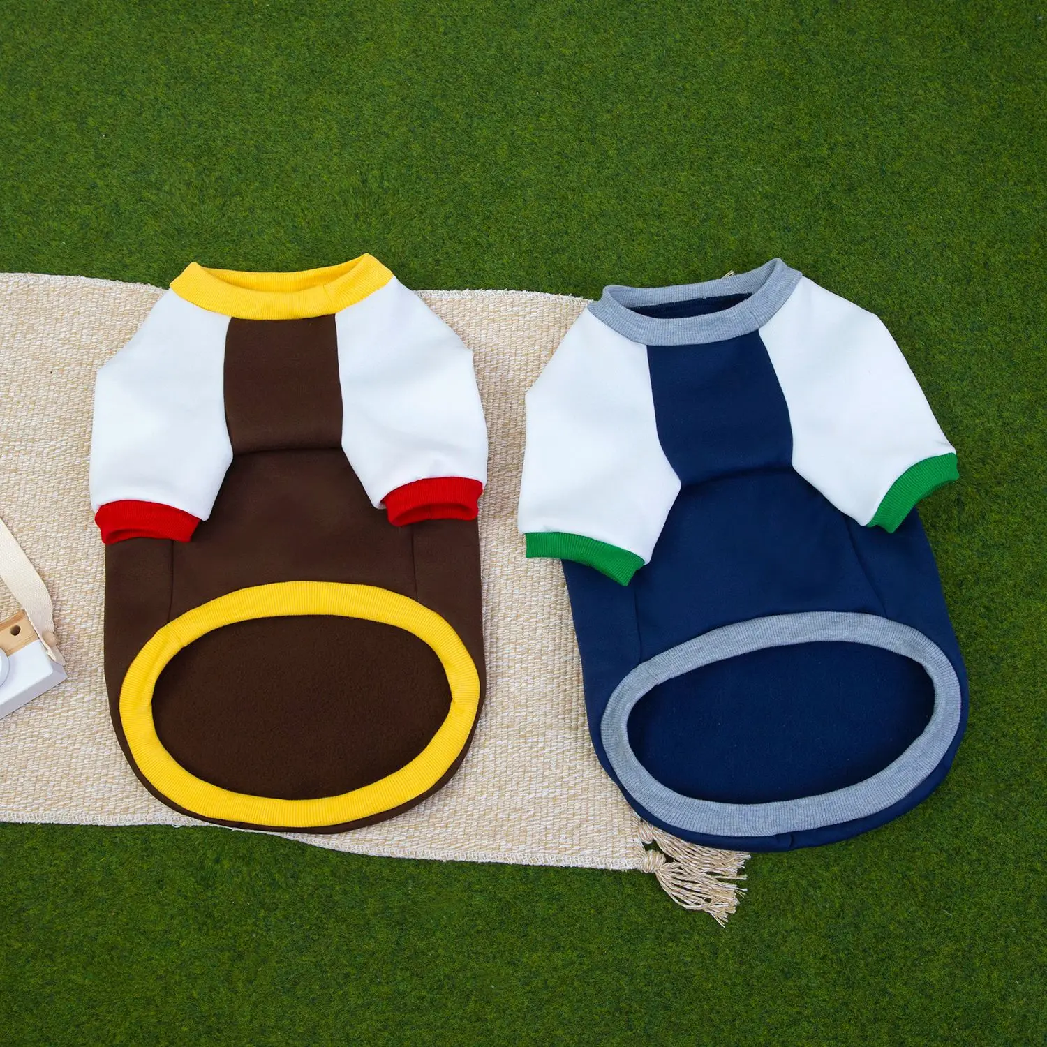 Sudaderas con capucha para perros a la moda, jersey con forro polar cálido, sudadera cálida, ropa de invierno para mascotas para razas medianas y grandes, Husky Pitbull - imagen 3