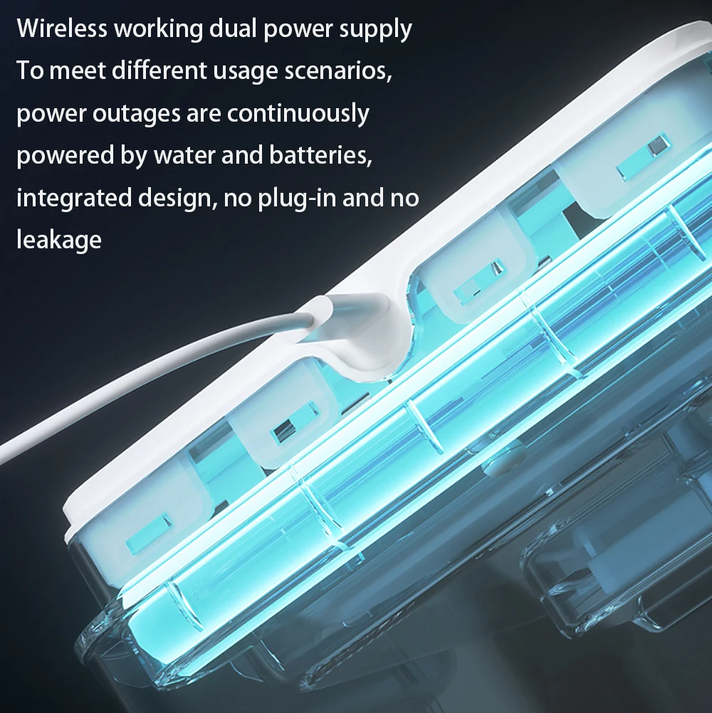 Bebedero inalámbrico automático inteligente recargable de 3L para gatos, bebedero para perros, Sensor, dispensador para mascotas, bebedero, alimentador automático - imagen 2