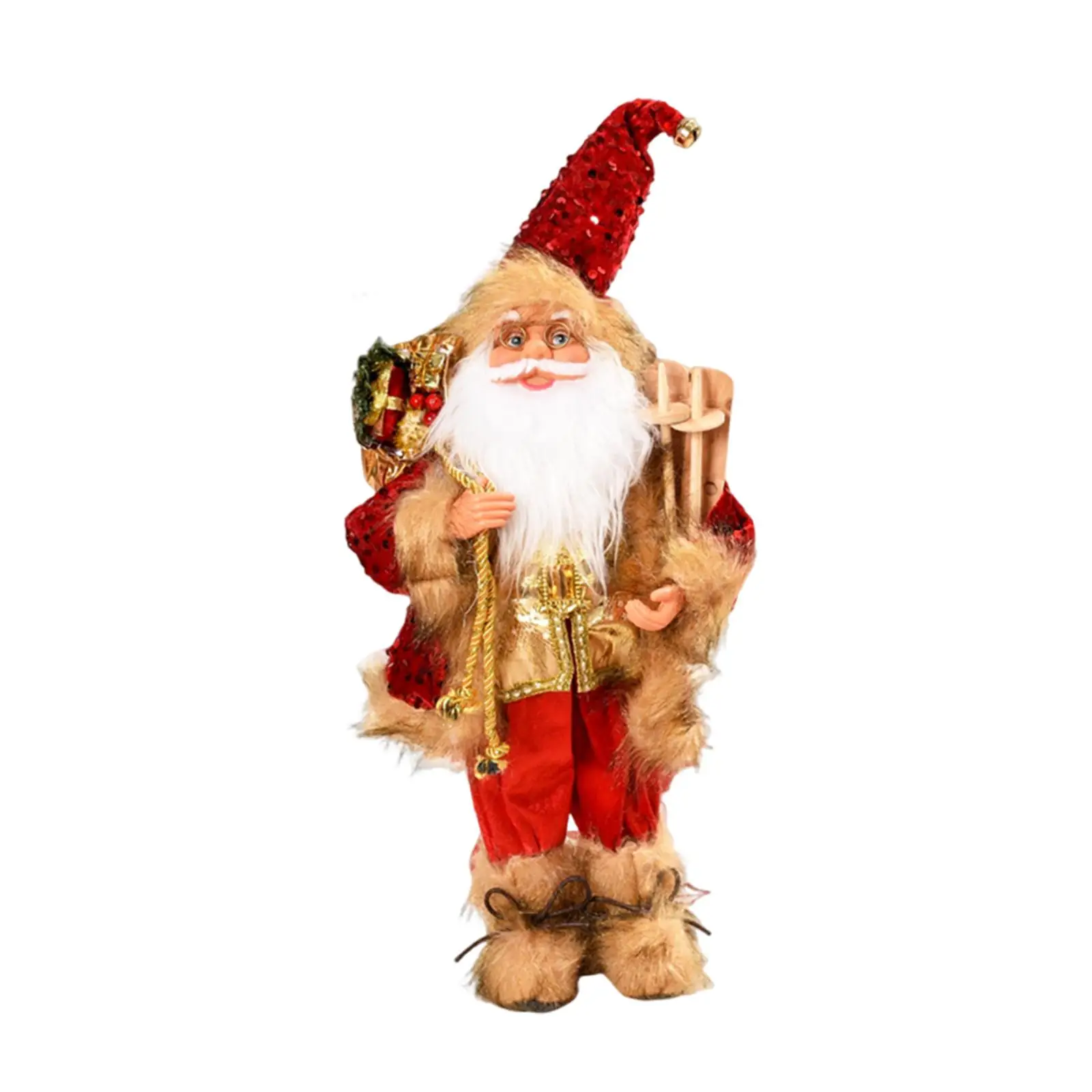 Christmas Santa Doll Gifts Decorative Table Centerpiece Versatile Collectible